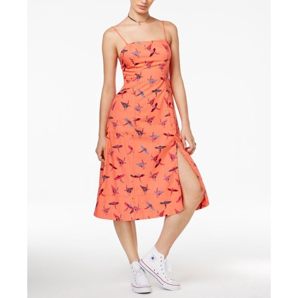 Free People Sunshine Of Your Love Cotton Midi Dress NWT - Picture 12 of 12